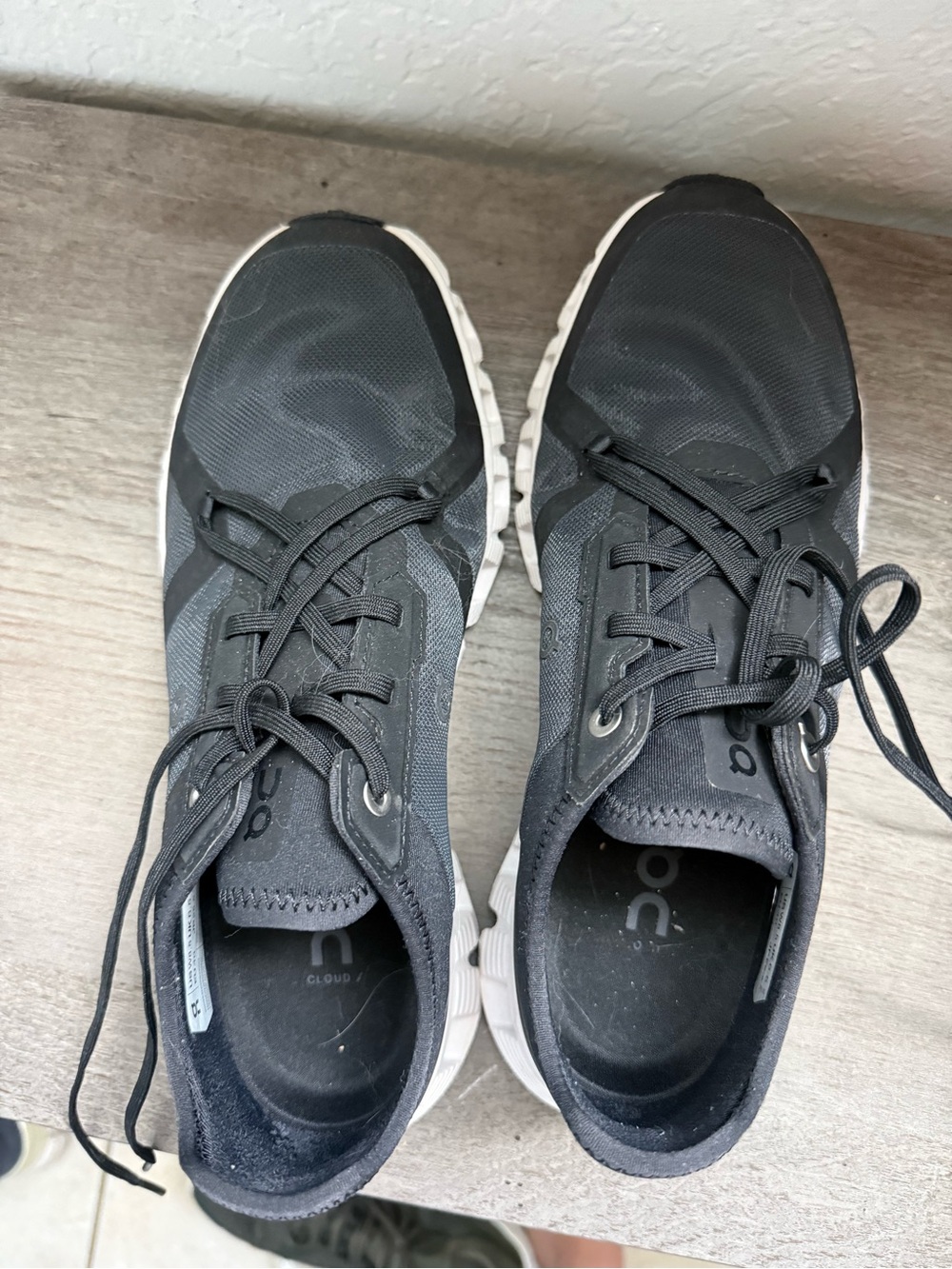 On Running Black Athletic Shoe - Size US W 8.5